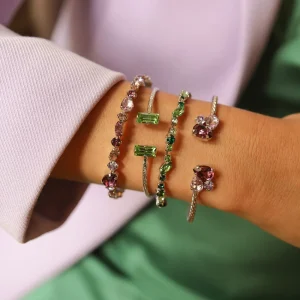 Caroline Svedbom Armband>Antonia Bracelet Green Combo