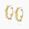 Caroline Svedbom Örhängen>Laurel Earrings/Crystal