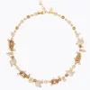 Caroline Svedbom Halsband>Mini Noora Necklace/Topaz Combo