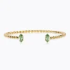 Caroline Svedbom Armband>Petite Navette Bracelet Peridot